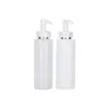 Diretamente do Fabricante: Garrafa de Shampoo de 24 Fios 350ml, Garrafa Plástica, Garrafa Transparente de PET para Gel de Banho, Garrafa Redonda de Condicionador com Ombro Plano