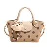 Bolso Patchwork de Alta Gama Otoño 2026 para Mujer, Bolso de Mano Versátil Moderno Sencillo, Bolso Cubo Bandolera Cruzada Chic para el Trabajo