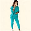 Ropa de Casa de Venta Caliente Otoño e Invierno 2026 para Mujer, Nuevos Productos de Lista de Deseos de Amazon, Conjunto de Suéter de Color Sólido de Moda Europea y Americana para Mujer