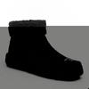 Outono e Inverno 2022 Estilo Coreano Versátil Casual Moda Novas Sapatos Femininos Botas de Neve Solado Grosso Estudante Flat Mao Mao Botins