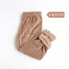 Pantalones de Linterna de Hada de Coral Polar Cálidos Conjunto de Suéter con Capucha Otoño e Invierno Casual Talla Grande Holgado Ropa Exterior Ropa para el Hogar
