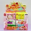 Fruta Creativa Quemando Diferentes Borradores de Frutas de Dibujos Animados Lindos Estudiantes de Primaria Divertidos Mini Borrador Corrector Pequeño Regalo para Niños