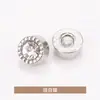 Hebilla de Diamante de Ola Pequeña Botones Metálicos Botones de Camisa Botones de Punto para Suéter Botones Botones Jinda