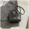 Bolsa de Mano Brillante para Mujer de Venta Caliente en Comercio Exterior Transfronterizo, Nuevo Modelo 2026, Bolso Pequeño tipo Cubo, Estilo Coreano, Bolso Cruzado Sencillo