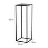 Suporte simples para vitrine de loja de roupas Prateleira para vaso de flores interno Prateleira de armazenamento para corredor de chão Mesa de água Canto Mesa lateral