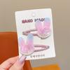 Pinza para el pelo con conejito de lentejuelas lindo estilo caricatura para niños, Pinza de princesa coreana para flequillo, Pinza para el pelo de bebé de niña