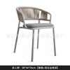 Juego de Sofá de Ratán para Exterior Patio Ocio Muebles de Ratán Nórdico Terraza Balcón Silla de Ratán Individual Mesa de Centro Pizarra