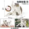 Traje de modelo de gato animal de simulación para niños, juego de gato, gatito, modelo de gatito blanco y negro, juguetes, adornos