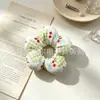 Laços de cabelo de flor estilo coreano fofos para crianças, scrunchies, suprimento para loja de acessórios, direto da fábrica