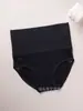 Ropa interior moldeadora para mujer, sin costuras, de cintura alta, control de abdomen, con diseño de panal hueco, europea y americana, transpirable, tallas grandes, pantalones de cintura alta