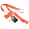 Portatarjetas de Pantalla Completa Vertical de Doble Cara con Doble Ranura para Tarjetas, Logo y Color Personalizables, Portatarjetas de Acceso al Trabajo para Identificación, Tarjeta de Identificación