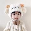 Gorro de bebé invierno gorro con protección para las orejas gorro de felpa súper lindo para bebé para niños y niñas gorro cálido de otoño e invierno para bebé