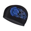 Gorro de Natación Jiehu Gorro de Natación Tejido Venta al por Mayor por Lotes Gorro de Tela Color Sólido con Patrón Gorro de Natación para Hombres y Mujeres Cómodo y No Elástico
