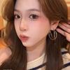 Aretes de Aro Grande de Personalidad Exagerada Europea y Americana para Mujer 2024 Nuevos Simples Aretes de Círculo Personalidad Exagerada Joyería para la Oreja