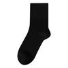 Calcetines para Hombre Otoño Seda de Morera Negro Calcetines de Negocios para Hombre Calcetines Holgados de Media Caña 10A Antibacterianos Calcetines Formales de Seda para Hombre