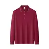 Camiseta de Golfe Nova Atacado Feminina Primavera Verão Manga Longa Camisa Polo Slim Fit Secagem Rápida Respirável Top de Roupa Esportiva para Golfe