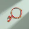 Pulsera tejida a mano de colores del Festival del Bote del Dragón, Pulsera de hilo de cinco colores, Pulsera tejida a mano tradicional para bebé de hilo de cinco colores