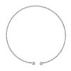 Collar Gargantilla de Lujo Ligero Transfronterizo Europeo y Americano con Moissanita Color D Plata 925 Estilo Nicho Corazón Abierto Venta al por Mayor