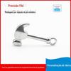 Fábrica de metalurgia do pó de metal acessórios para malas decoração de chaveiro aço inoxidável 304 acessórios hardware mecânico processamento