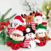 Novas Decorações de Natal Árvore de Natal Pequenos Pingentes Boneco do Velhinho Sinos Decorações de Feriado de Natal Pequenos Presentes