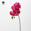 Outlet de Fábrica 7 Orquídeas Phalaenopsis Europeas Humectante de Manos Flor Artificial 79CM Flor Falsa Individual Boda Hogar Arte Floral