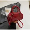Bolso Satchel Boston Pequeño Cuadrado para Mujer 2025 Nuevo Estilo Coreano Bolso de Hombro Suave Moda Retro Bolso Cruzado para Viajes