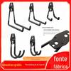 Tipo J Tipo L Gancho Iate Jardim Laranja Ferramentas de Garagem Armazenamento Preto Bicicleta Parede Metal Pesado