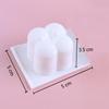 Molde de Silicone Cubo 3D de 6 Elos 15 Elos Forma para Assar Bolo Mousse Esférico Gelatina Grau Alimentício Antiaderente