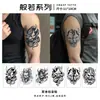 Série Prajna Herbal Adesivos de Tatuagem Dominadores para Homens e Mulheres Tatuagens de Meio Braço Peito Adesivos de Pele à Prova d'Água e Suor de Longa Duração