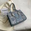 Bolso de Moda de Celebridad de Internet para Mujer 2022 Nuevo Verano Gran Capacidad Cadena de Perlas Bolso de Hombro Diseño Nicho Bolso de Axila
