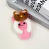 Colgante de Muñeco de Peluche Llavero para Bolso Diseño de Pantufla Chirriante Mercado Nocturno Regalo Pequeño Puesto Callejero Muñeco Venta al por Mayor