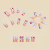 Parches de Arte para Uñas con Patrón de Flores y Plantas Nuevos de Primavera y Verano, Parches de Arte para Uñas Multicolores Brillantes Mixtos, Arte para Uñas Desmontable
