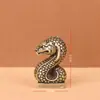 Novos enfeites originais de cabeça de animal do zodíaco, os mais vendidos enfeites de figuras do zodíaco transfronteiriços, artigos de cobre decorativos para mesa
