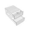 Caja de almacenamiento debajo de la mesa, cajón oculto, caja de acabado sin perforaciones, escritorio de dormitorio, caja de almacenamiento con cajón pequeño, venta al por mayor