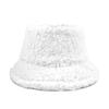 Inverno luz prato cordeiro pelúcia pescador chapéu homens e mulheres mais veludo quente bucket hat cor sólida cordeiro veludo bacia chapéu atacado
