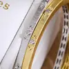 Pulsera con Patrón Cepillado Xiaohongshu para Mujer, Chapado en Oro de Plata S925, Artesanía Italiana, Lujo Ligero con Circonita, Popular en Transmisión en Vivo