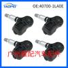 40700-1LA0E para 13-14 Nissan Infiniti sistema de monitoramento de pressão dos pneus sensor de pressão dos pneus