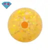 Huagang Gema de Piedra Semitaladro Esférica Ópalo Imitación Ópalo Gema Piedra Suelta Perlas Redondas Artificiales Ópalo Amarillo # 54