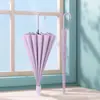 Paraguas impermeable de 16 varillas a juego paraguas de mango largo para días soleados y lluviosos paraguas automático grande paraguas de regalo publicitario paraguas recto