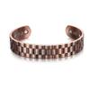 Yunjin Pulseras Serie Cobre Rojo Antiguo Más Vendidas Europeas y Americanas Retro Cepilladas Ajustables para Hombre Pulseras Exclusivas Transfronterizas