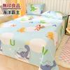 2025 Nueva Sábana de Cama de Algodón Puro Pieza Única Algodón Puro 100 Fresco Pequeño Colcha Individual Dormitorio de Estudiante Juego de Tres Piezas para Niños 2