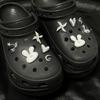 Acessórios Crocs Fivelas Decorativas DIY para Sapatos Femininos Flor de Sapato Zhibixing Conjunto de Acessórios para Sapatos Fivela Flor de Sapato Popular de Alta Qualidade