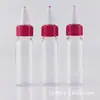 Botella gotero graduada para orejas de mascota de 30-100 ml, Botella para pegamento, Botella para tinta, Botella para rellenar aceite, Botella con pico puntiagudo, Pintura