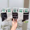 Meias Femininas Novas para Outono e Inverno, Meias para Estudantes de Canoa Média, Meias Esportivas Femininas Estilo Coreano de Canoa Média, Meias Esportivas de Algodão Fofas e Versáteis