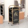 Carrito de peluquería, gabinete de herramientas para peluquería, carrito de herramientas para teñido permanente, carrito de almacenamiento móvil para salón de permanente