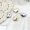 Chapado en Oro Real de 18K Todas las Combinaciones Forma Irregular Cortada Cuentas Cuentas de Corazón Accesorios DIY Material para Collar Pulsera