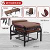 Silla y Cama de Acompañante, Cama Plegable Individual de Doble Propósito, Engrosada y Reforzada, Uso Hospitalario y en Casa, Silla para Siestas de Acompañante, Sillón Ampliado