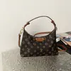 Bolsa de Mão Feminina Vintage de Luxo Transfronteiriça 2026 Nova Bolsa Tote Estampada Bolsa de Ombro Transversal Bolsa de Axila Versátil para o Dia a Dia