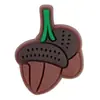 Clip para bolígrafo de PVC de pavo de dibujos animados del Día de Acción de Gracias transfronterizo, clip decorativo DIY para lápiz de hoja de arce de otoño, piña, pajilla