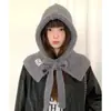 Chapéu e Cachecol de Pelúcia de Alta Qualidade Estilo Coreano Tudo-em-Um Inverno Circunferência da Cabeça Grande Proteção Quente para Orelhas Balaclava para Mulheres